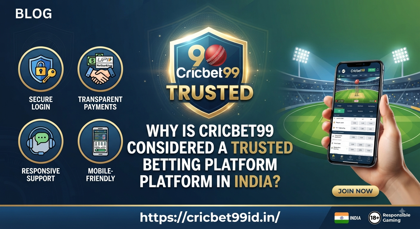 Why Is Cricbet99 Considered a Trusted Betting Platform in India?